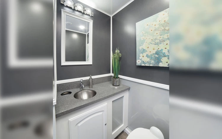 Portable hand washing stations in Garland set up by DFW Toilets for outdoor event sanitation